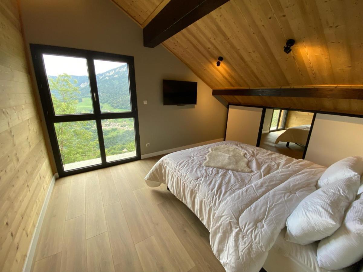 Chalet Confidentiel Valmorel - Chalet De Haut De Gamme 4 Etoiles 12 Personnes Doucy ภายนอก รูปภาพ