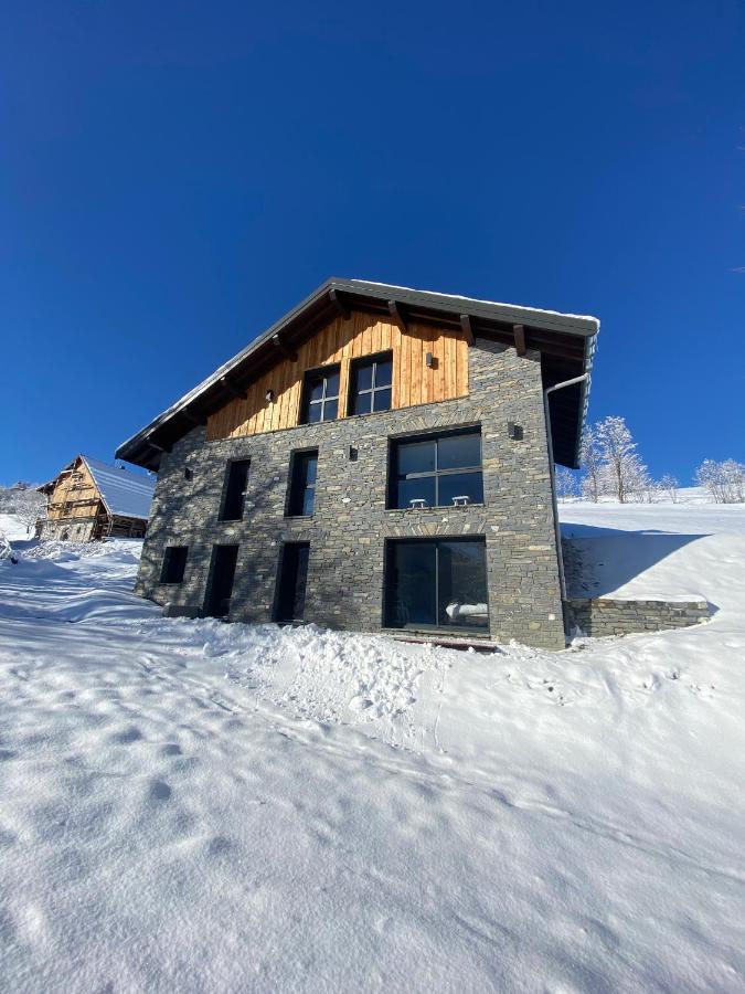 Chalet Confidentiel Valmorel - Chalet De Haut De Gamme 4 Etoiles 12 Personnes Doucy ภายนอก รูปภาพ